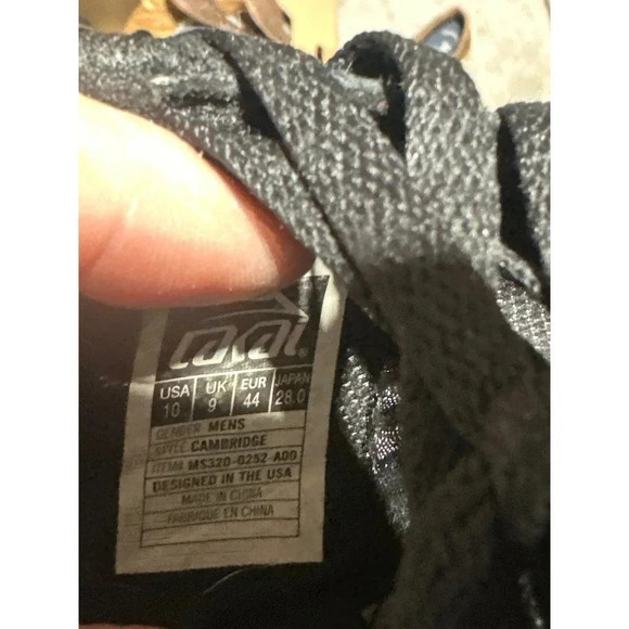 Lakai Men's Black Suede Cambridge Lace Up Skateboard Sneakers Size 10 - Picture 5 of 6